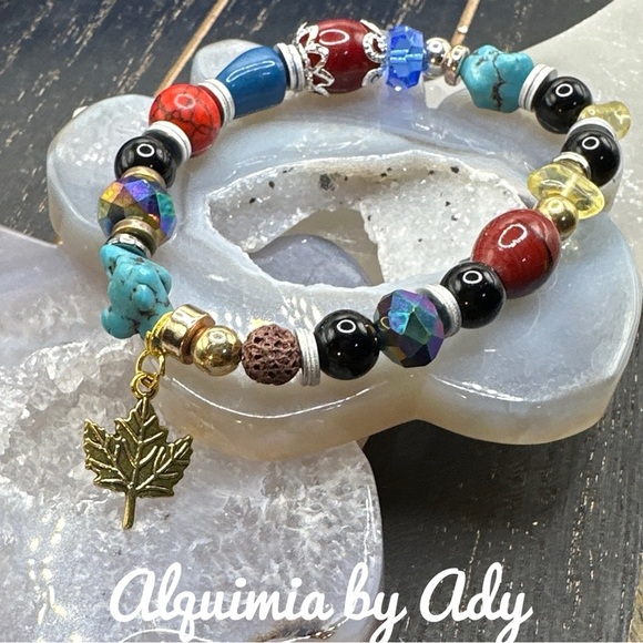 Alquimia Multicolor Beaded Bracelet - Picture 1 of 1